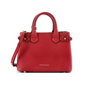 Burberry Crimson Satchel
